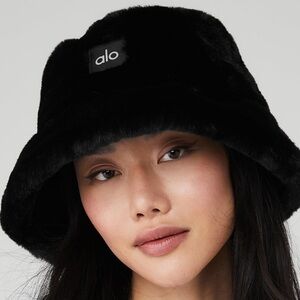 Alo Yoga Faux Fur Bucket Hat